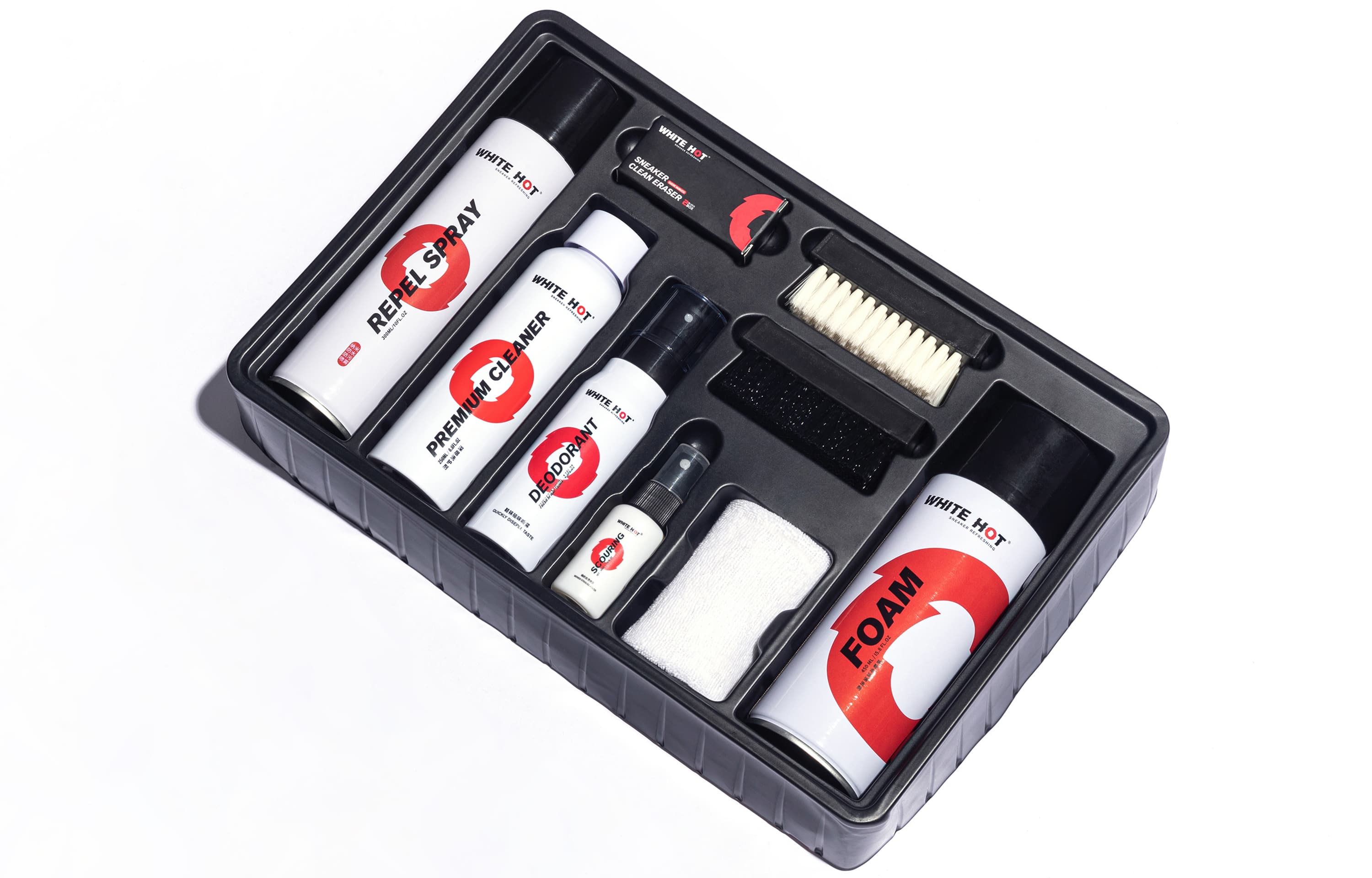 WHITE HOT Shoe Cleaners & Wipes