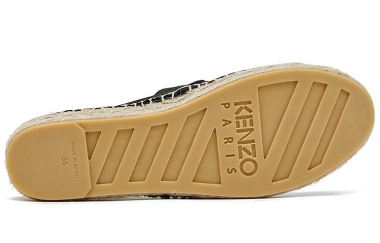 KENZO Эспадрильи женские черные