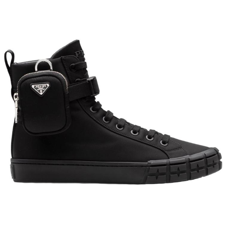 PRADA Wheel Re-Nylon High, черный