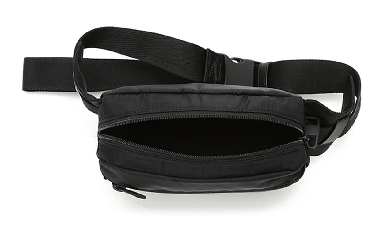 Alexander McQueen Тканевые сумки через плечо Поясная сумка Мужские сумки на ремне Черный Белый