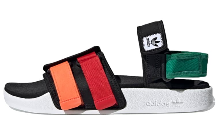 Adidas Adilette Sandal 4.0 'Black Scarlet True Orange'