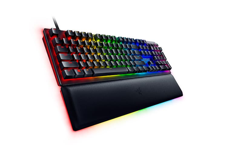 Razer Soul Hunter Light Spider V2, проводное соединение, ось, 104 клавиши, игровая подсветка, имитация, механическая клавиатура