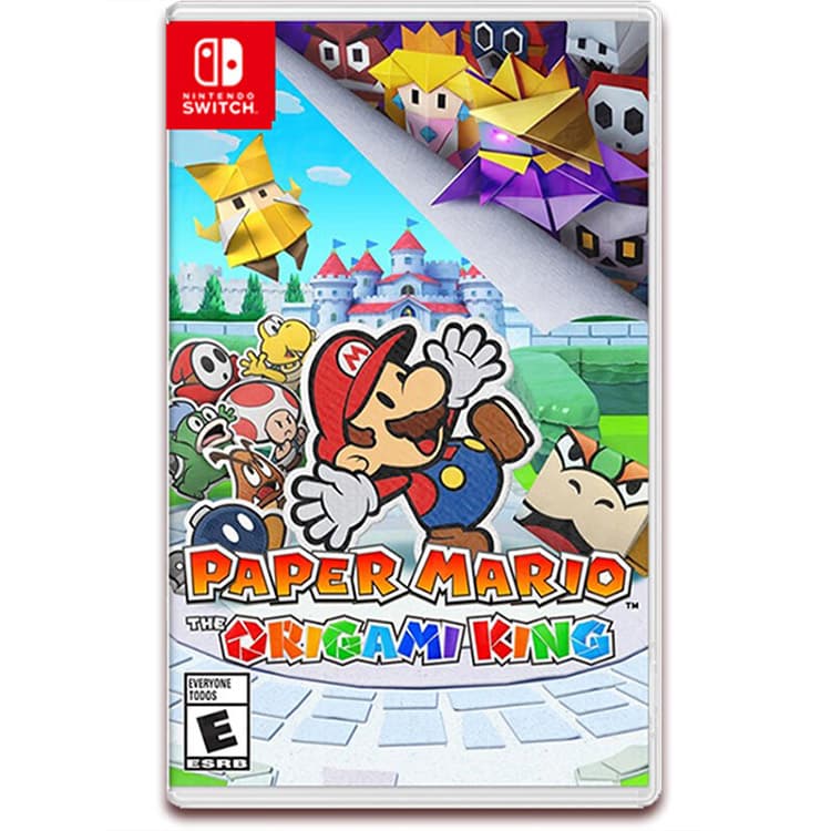 SWITCH Paper Mario, Paper Folding Kingdom Игровое программное обеспечение Картриджи для игр