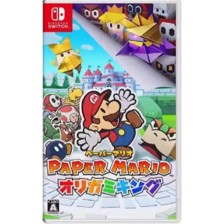 SWITCH Paper Mario, Paper Folding Kingdom Игровое программное обеспечение Картриджи для игр