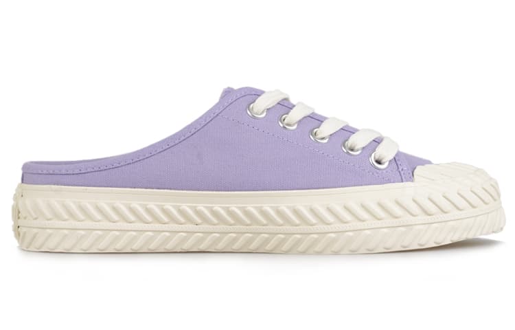 Противоскользящие износостойкие низкие кеды из парусины MLB Playball, унисекс, фиолетовые