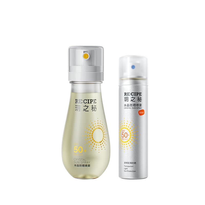 RE CIPE Crystal Spray SPF50+PA+++ Защита от солнца Защита от ультрафиолета Освежающий