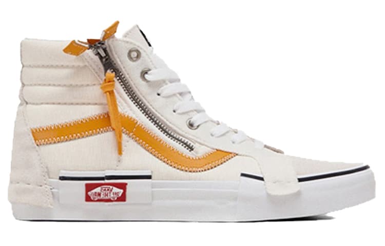 Туфли Vans SK8 HI Белый/Желтый