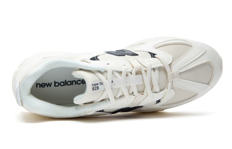 New Balance 828 Белый Черный