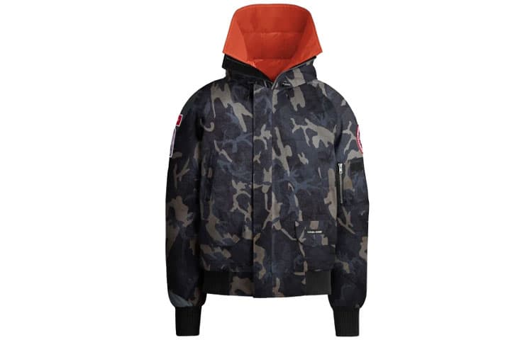 Canada Goose x Rhude X Nba SS21 Down Jacket Winter Unisex Black Camouflage