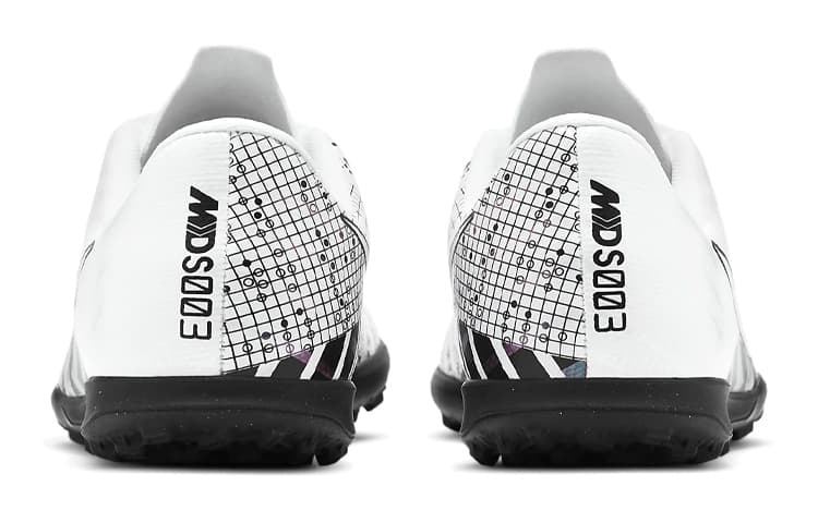 Детские футбольные бутсы Nike Mercurial Vapor 13 с противоскользящим покрытием, низкие кеды, белый, черный