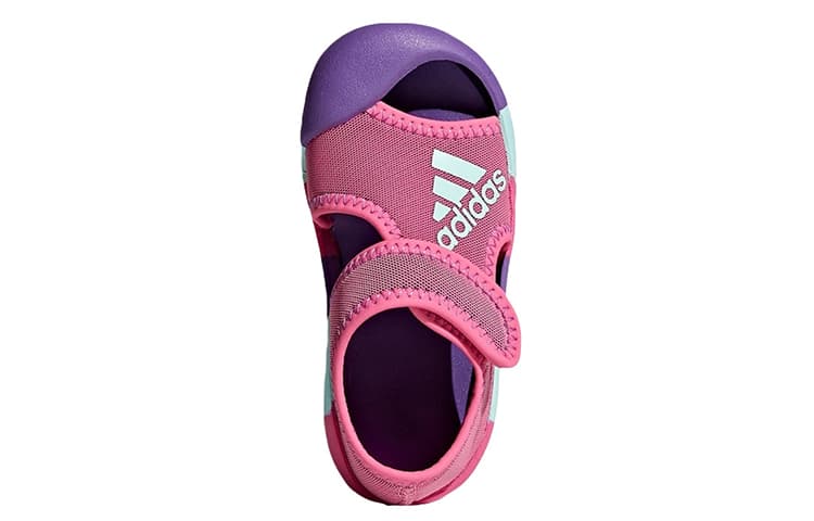 Противоскользящие амортизаторы Adidas с износостойкими свойствами. Низкая обувь для малышей. Розовый для младенцев и малышей.