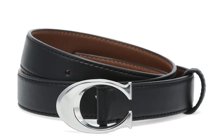 COACH Leather Belt Women's Width  2.5cm