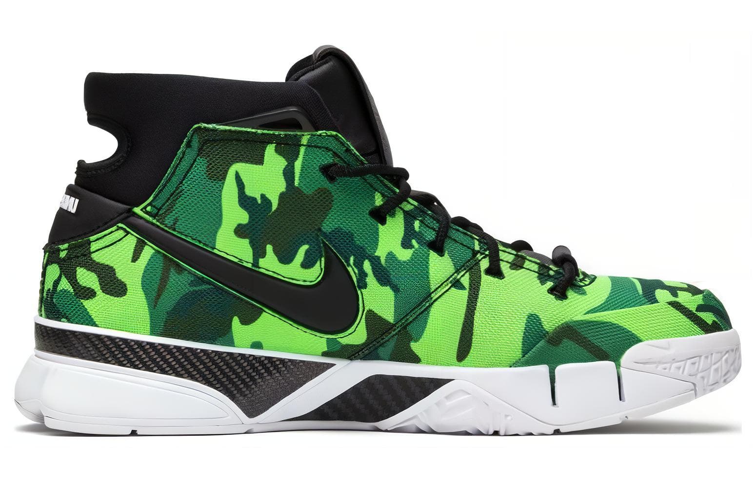 Кроссовки Nike Kobe 1 Protro Undefeated Green Camo Silver Lake
