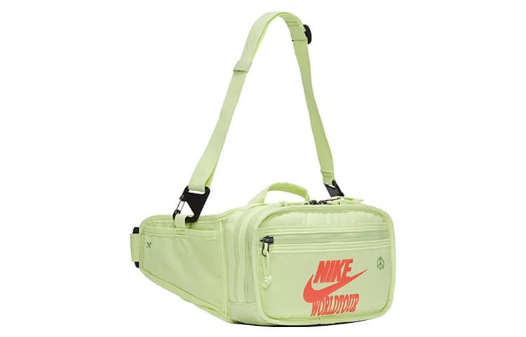 Тканевая сумка через плечо Nike, сумка через плечо, обычный унисекс, светло-лимонный