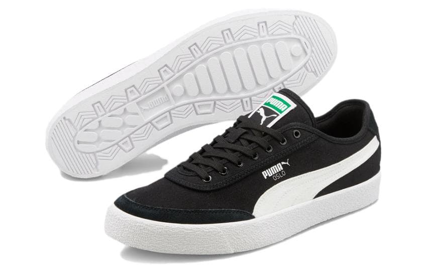 PUMA Oslo вулканизированный «черный белый»
