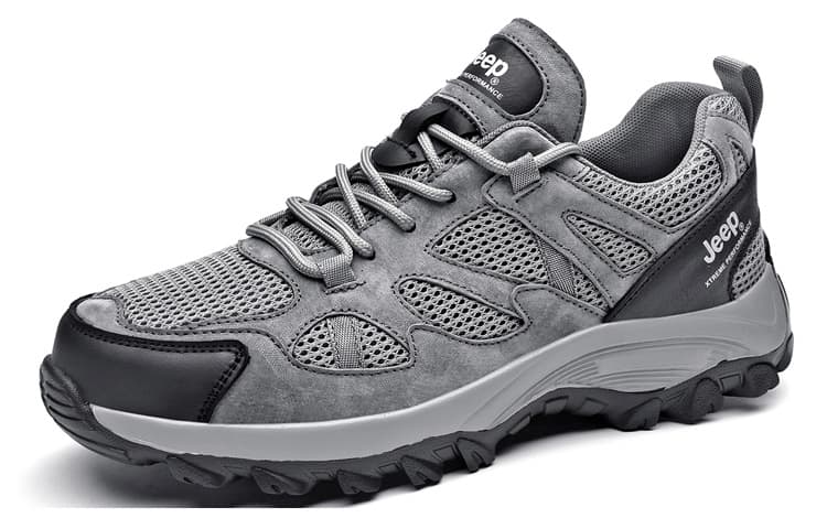 Jeep City Уличные низкие кроссовки для походов, мужские, серые