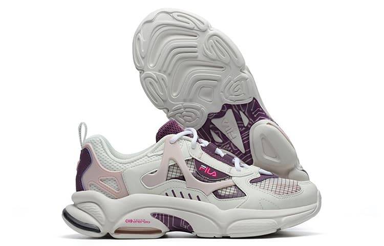 Женские кроссовки FILA FUSION Rjv White Pink
