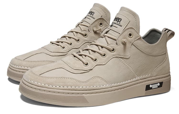 Туфли для скейтборда Jeep Low-Top, мужские, цвета хаки