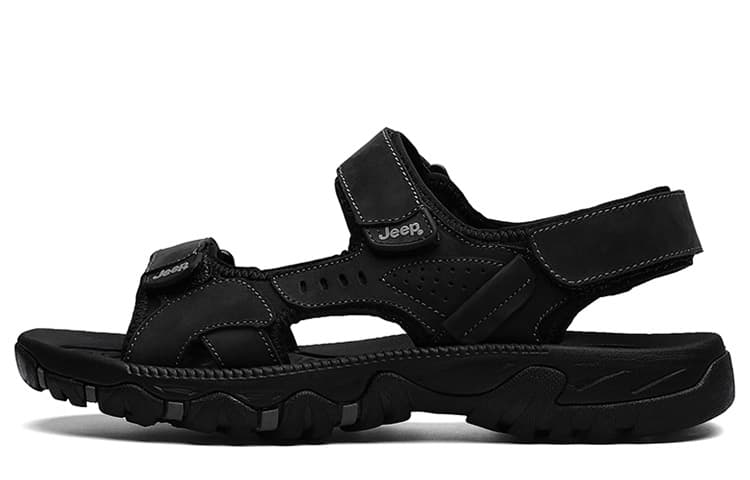 Jeep River Trekking Shoes Men's Black