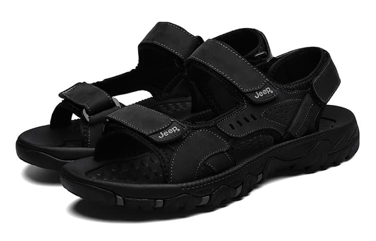 Трекинговые туфли Jeep River мужские черные