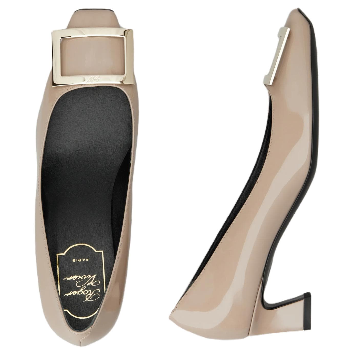 Туфли Roger Vivier с пряжкой-трубой