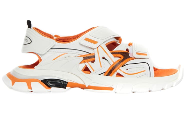 Спортивные сандалии Balenciaga, "Белый оранжевый", женские
