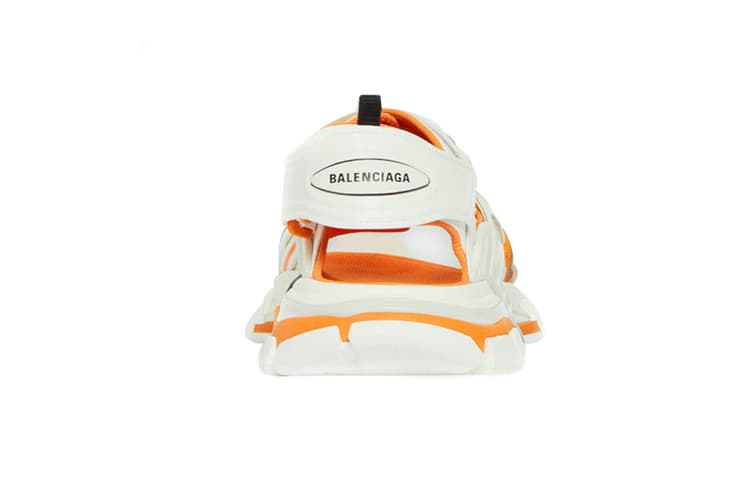 Спортивные сандалии Balenciaga, "Белый оранжевый", женские