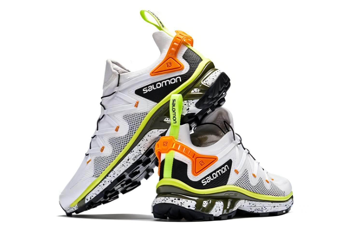 SALOMON XT Rush 'Белый неоновый зеленый' / L00