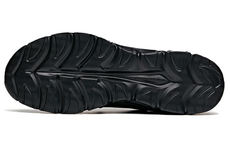 Anta Running Collection амортизирующие нескользящие износостойкие дышащие низкие кроссовки мужские черные