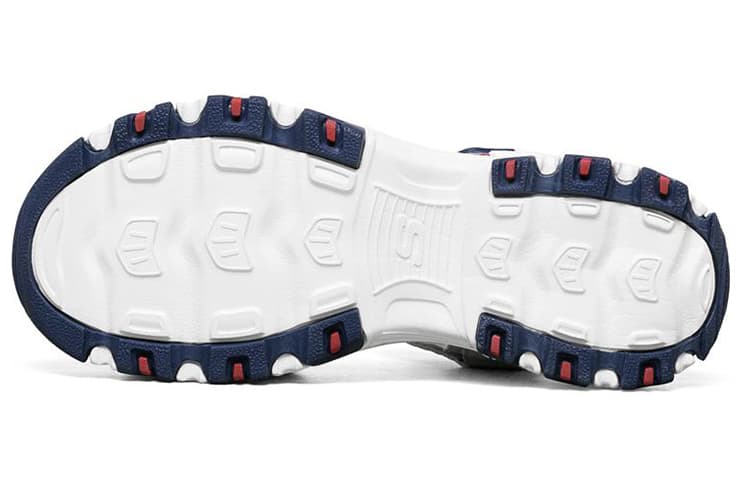 Skechers D'Lites Slipper Gs Женские белые/синие/красные