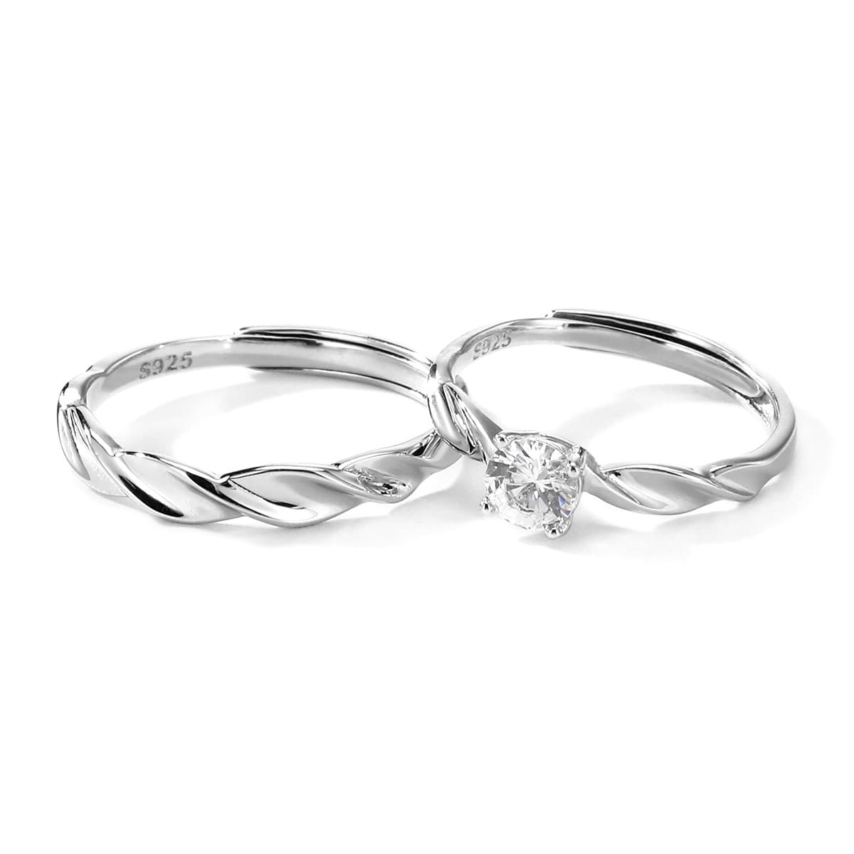 XXOFF Кольца из стерлингового серебра 925 пробы унисекс