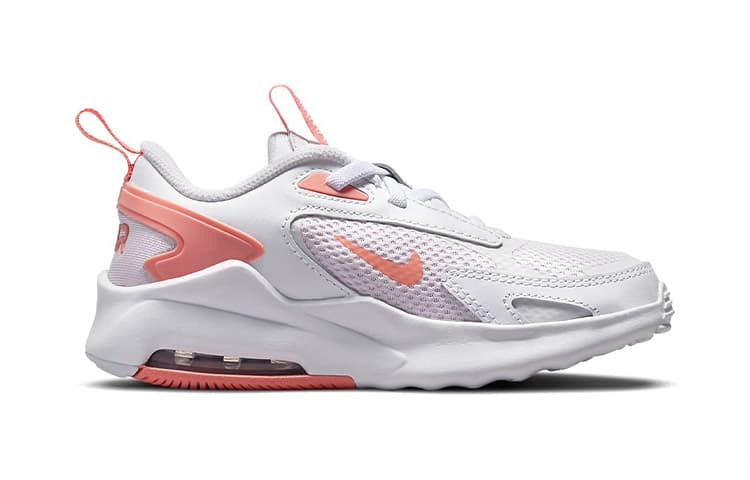 Кроссовки Nike Air Max Bolt Low Top розово-белые для детей от 3 до 7 лет