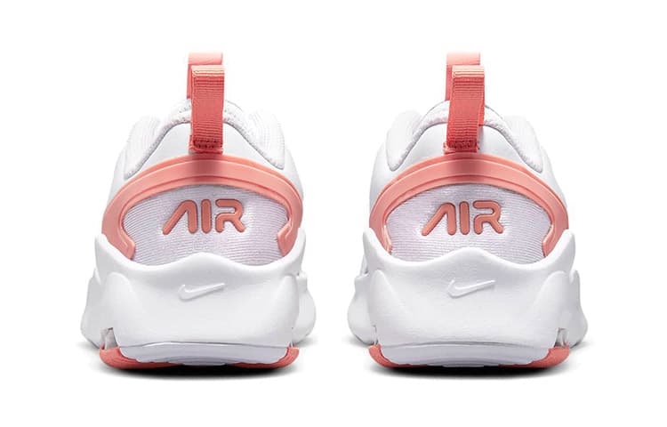 Кроссовки Nike Air Max Bolt Low Top розово-белые для детей от 3 до 7 лет