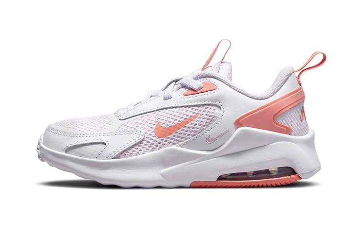 Nike Air Max Bolt Low Top Running Shoes Pink White Children Aged 3 7 Years Old