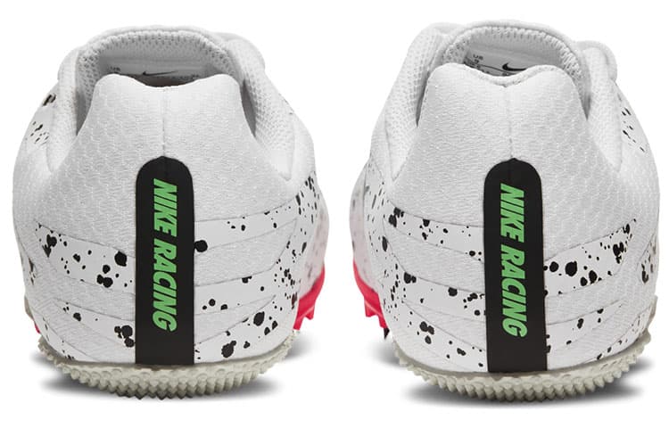 Кроссовки Nike Air Zoom Rival S с 9 шипами «Брызги краски, белый малиновый нефрит»