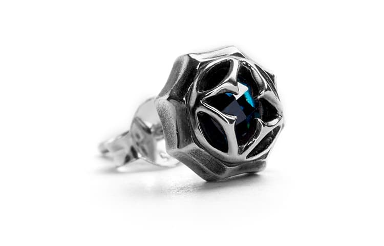 Ruibeila 925 Sterling Silver Stud Earrings Unisex