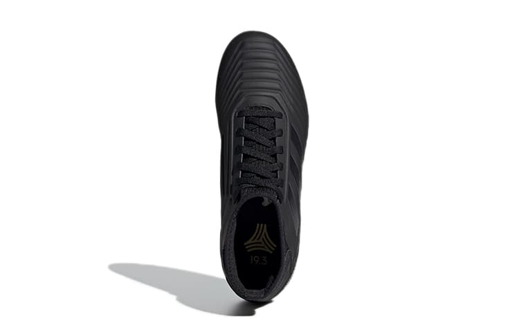 Adidas Predator 19.3 Противоскользящие, устойчивые к истиранию, дышащие Детские футбольные бутсы средней высоты Черные Детские