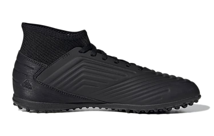 Adidas Predator 19.3 Противоскользящие, устойчивые к истиранию, дышащие Детские футбольные бутсы средней высоты Черные Детские
