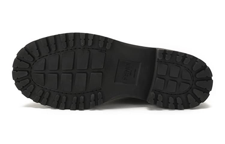 Черные женские туфли FENDI Rockoko с мотивом Ff