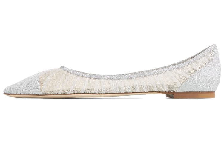 Jimmy Choo Love Mesh Ballerinas