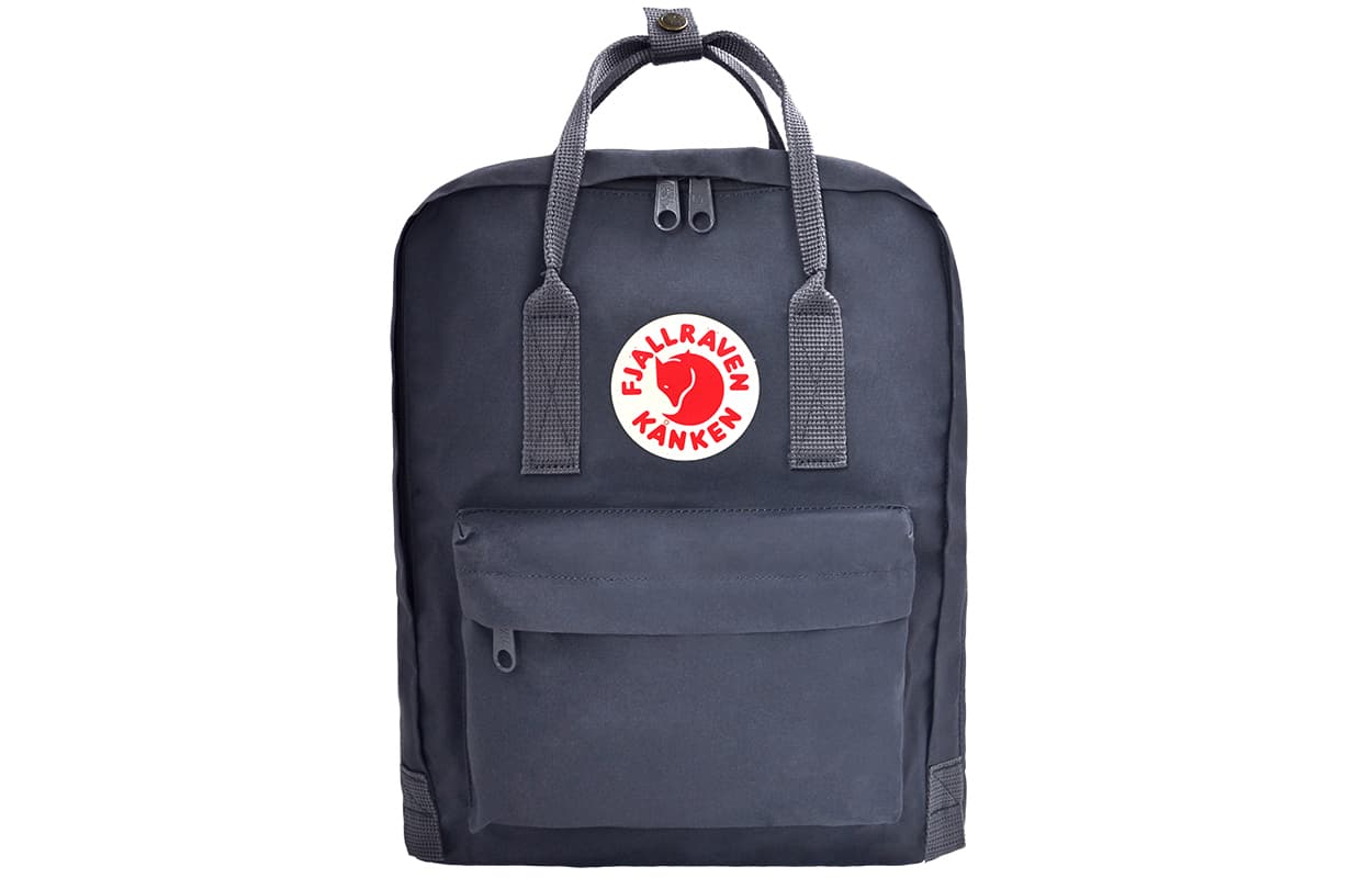Fjallraven 16L Backpack Outdoor Bag Vinylon Graphite Black Women's