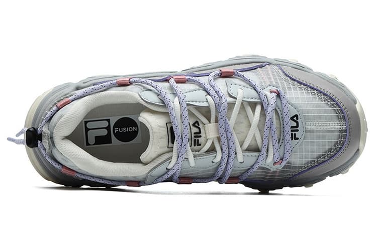 Туфли FILA FUSION, серые, женские