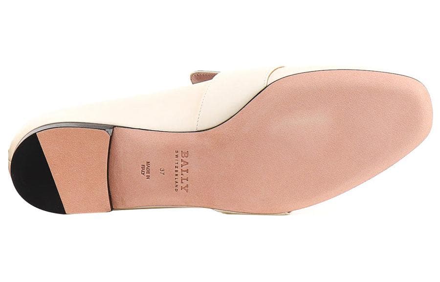 Повседневные лоферы BALLY женские, костяно-белые