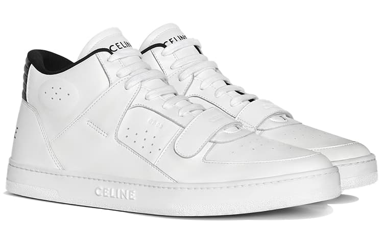 CELINE CT 02 Mid Top Optic Белый