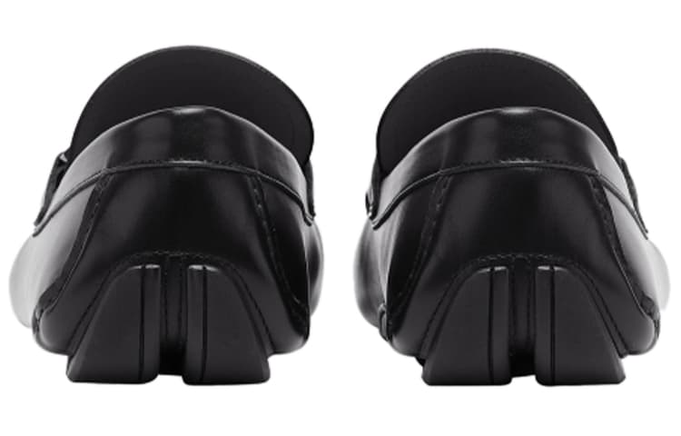 Черные мужские лоферы Ferragamo Peter