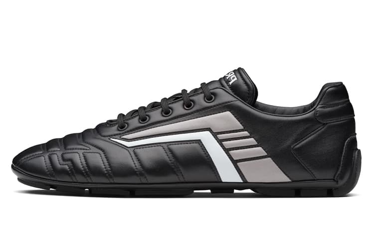 PRADA Low top Casual Shoes Men's Black