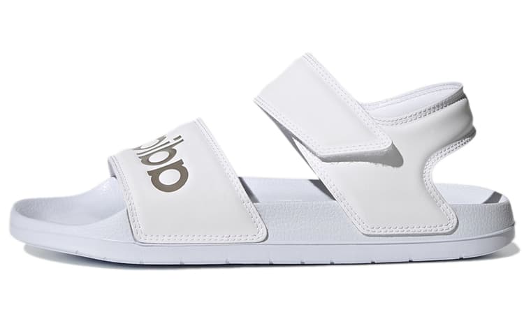 Adidas Adilette Sandal 'White Champagne Metallic' Women's