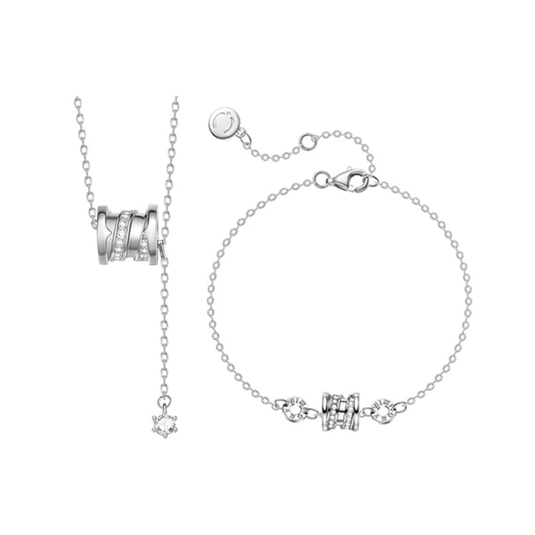 Ювелирные изделия из стерлингового серебра 925 пробы FANCI Женское серебро Розовое золото