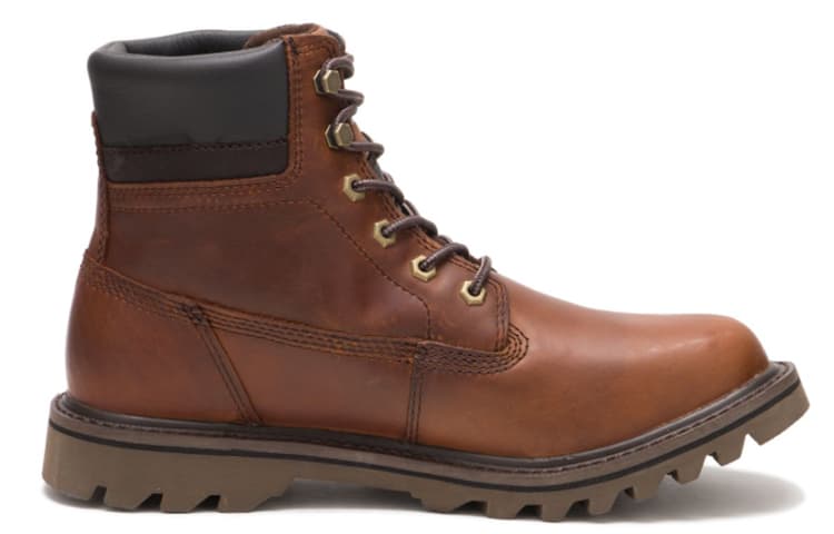 CAT Caterpillar Deplete WP, устойчивые к термическому истиранию, нескользящие уличные ботинки, мужские коричневые