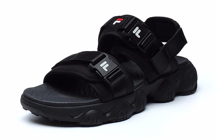 FILA Jagger Sandal Повседневные модные черные сандалии